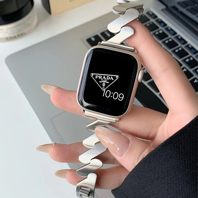 Suitable For Apple Watch8-1 Apple Watch Strap Z-shaped Mobius Watch Strap In Stock