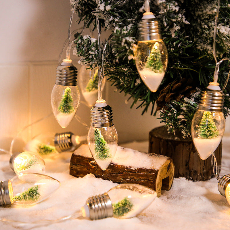 New Cross-border LED Wishing Bottle Christmas Decorative Light Battery Box Ins Girly Heart Photo Props Spot Wholesale