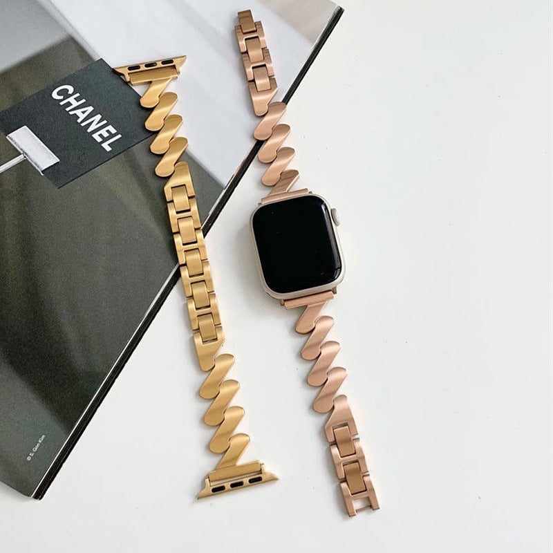 Suitable For Apple Watch8-1 Apple Watch Strap Z-shaped Mobius Watch Strap In Stock