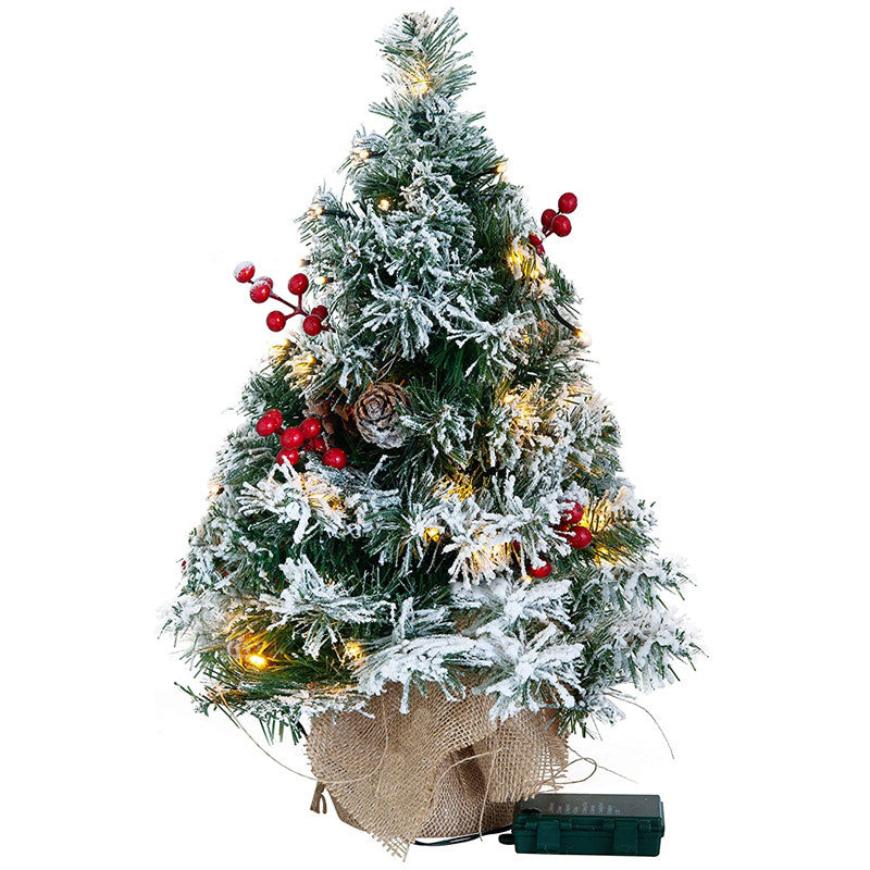 Desktop flocking Christmas tree Christmas decoration tree