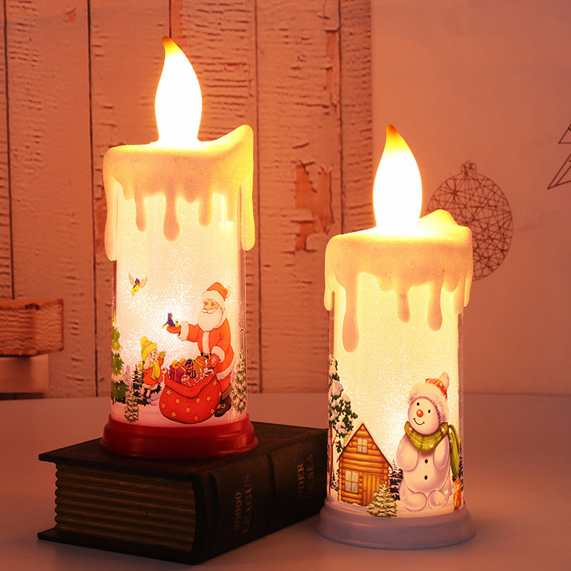 New Christmas Decorative Candle Light LED Simulation Flame Candle