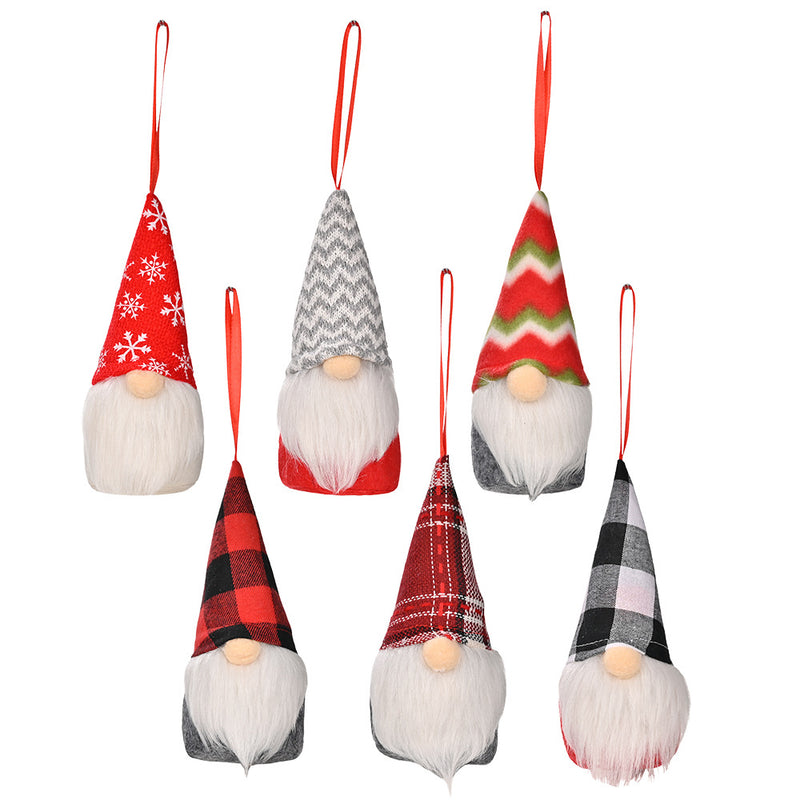 Christmas Decoration Christmas Knitted Pendant With Lights